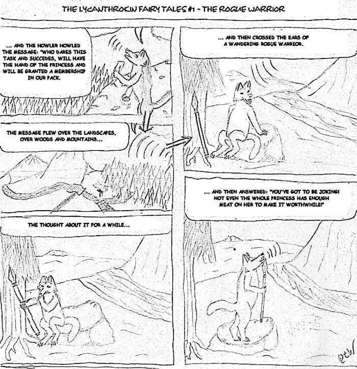 The Lycanthrokin - Part 1, Page 1