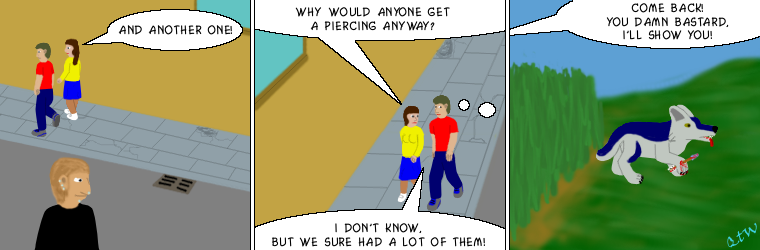 Strip #160 - Piercing