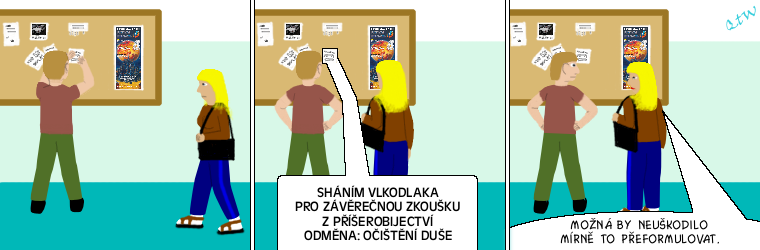 Strip #166 - Inzerát