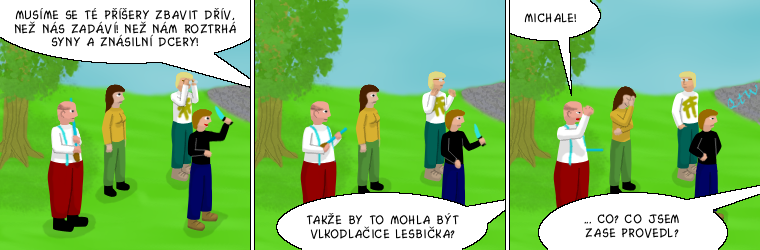 Strip 186 - Klára a dav 5
