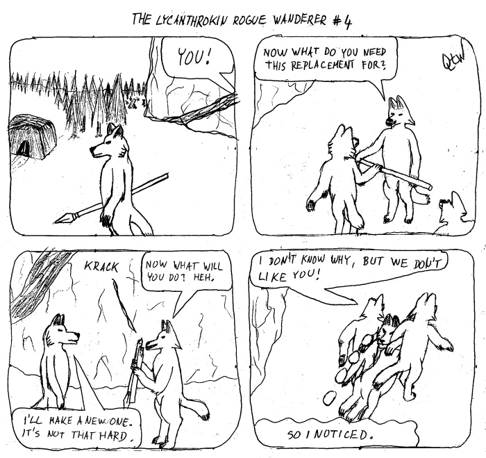 The Lycanthrokin - Part 4, Page 4